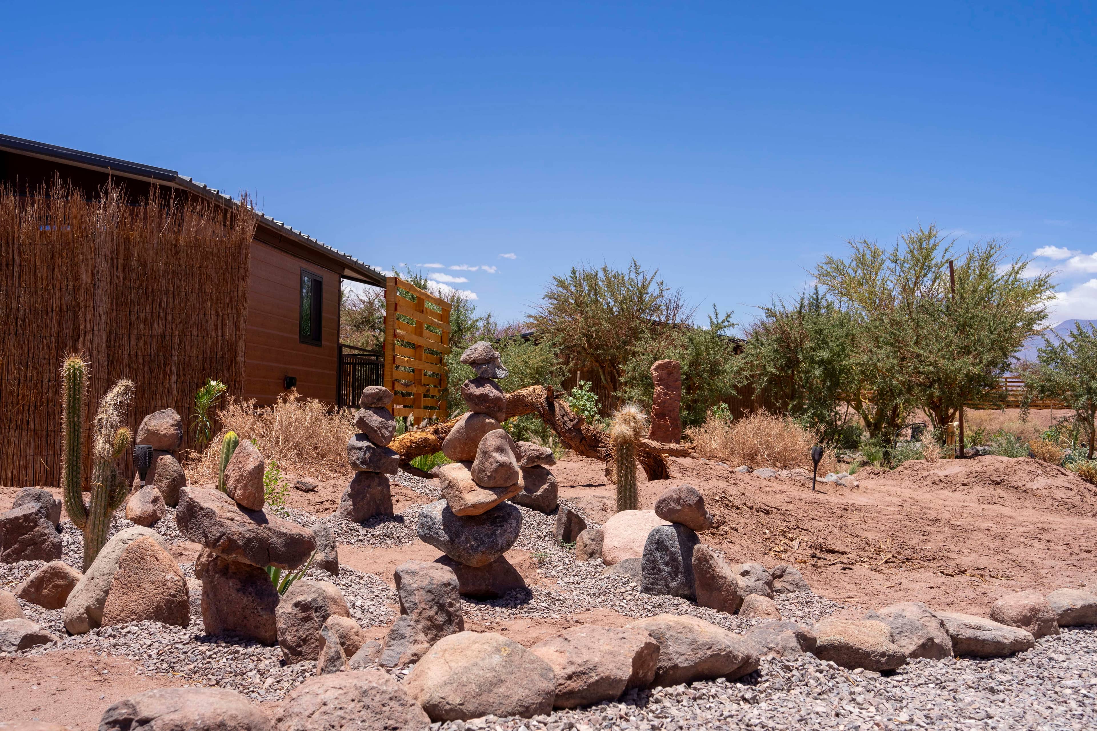 Panoramica Volcan Licancabur fondo sección contacto