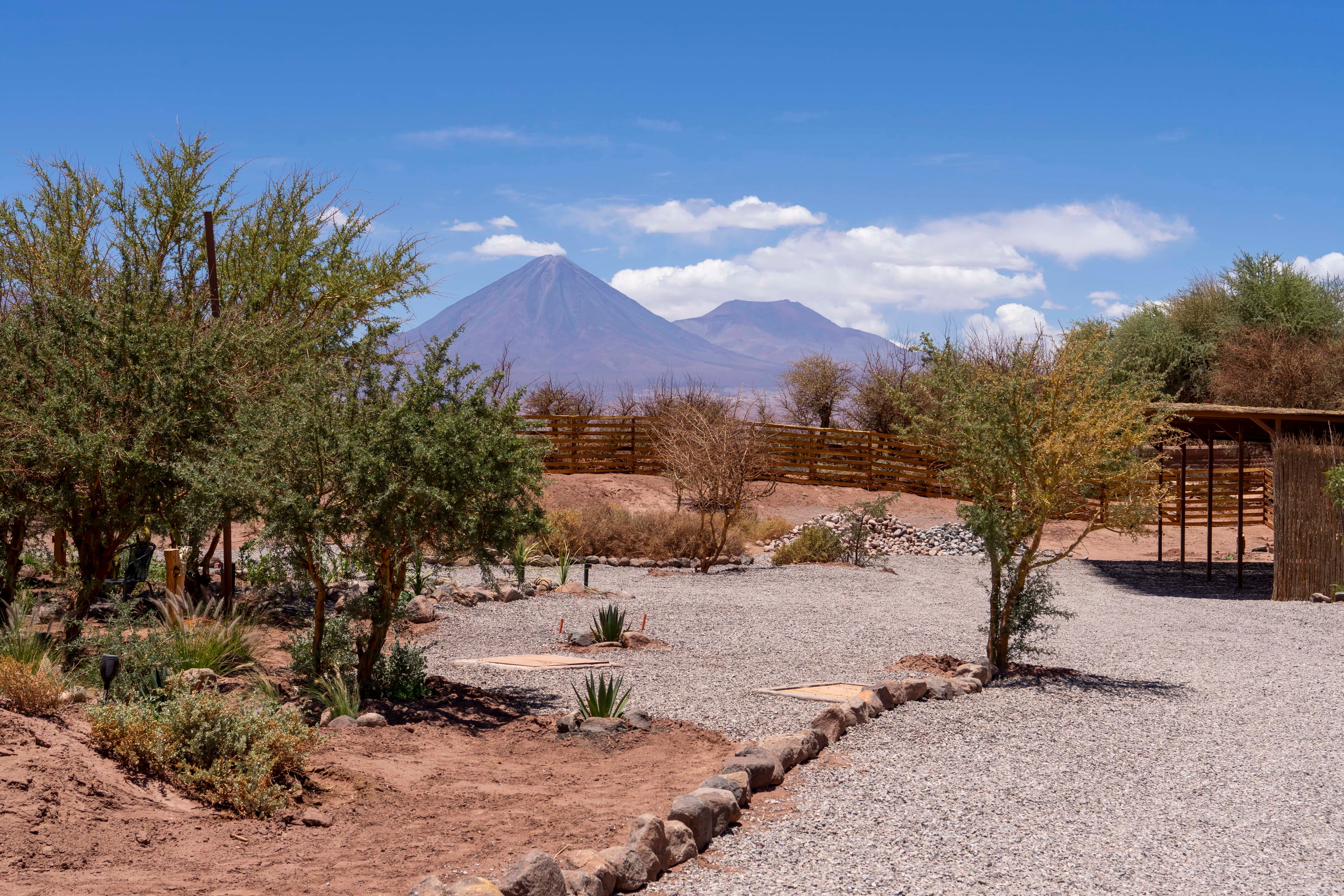 Panorámica del volcán Licancabur