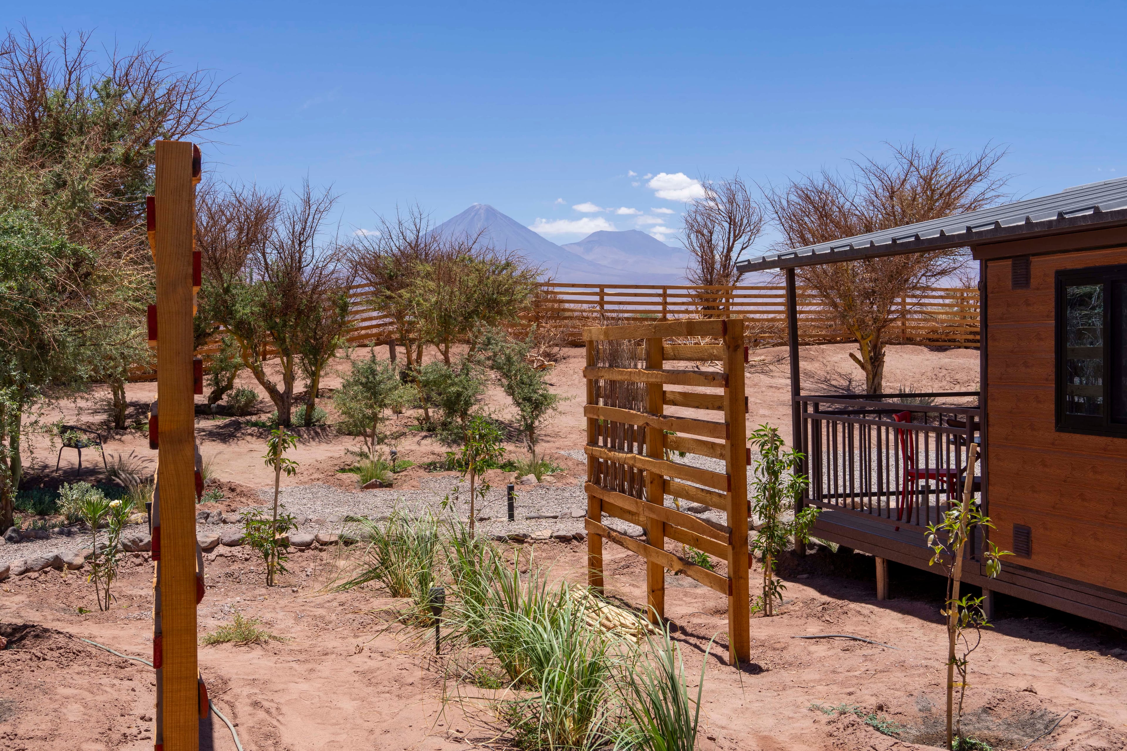 Panorámica del volcán Licancabur